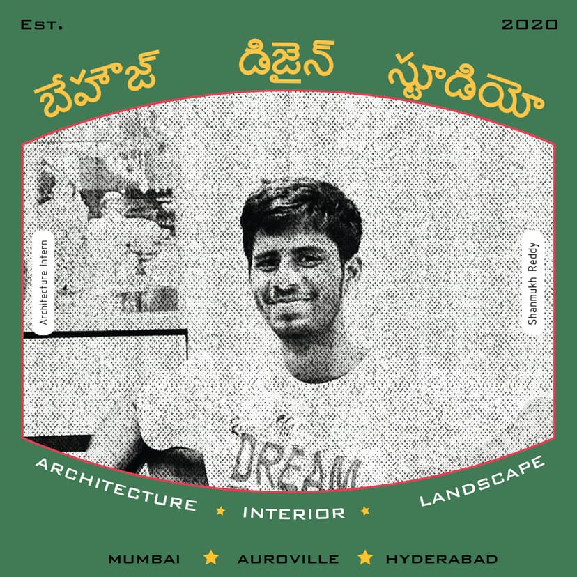 Shanmukh Reddy - Architecture Intern