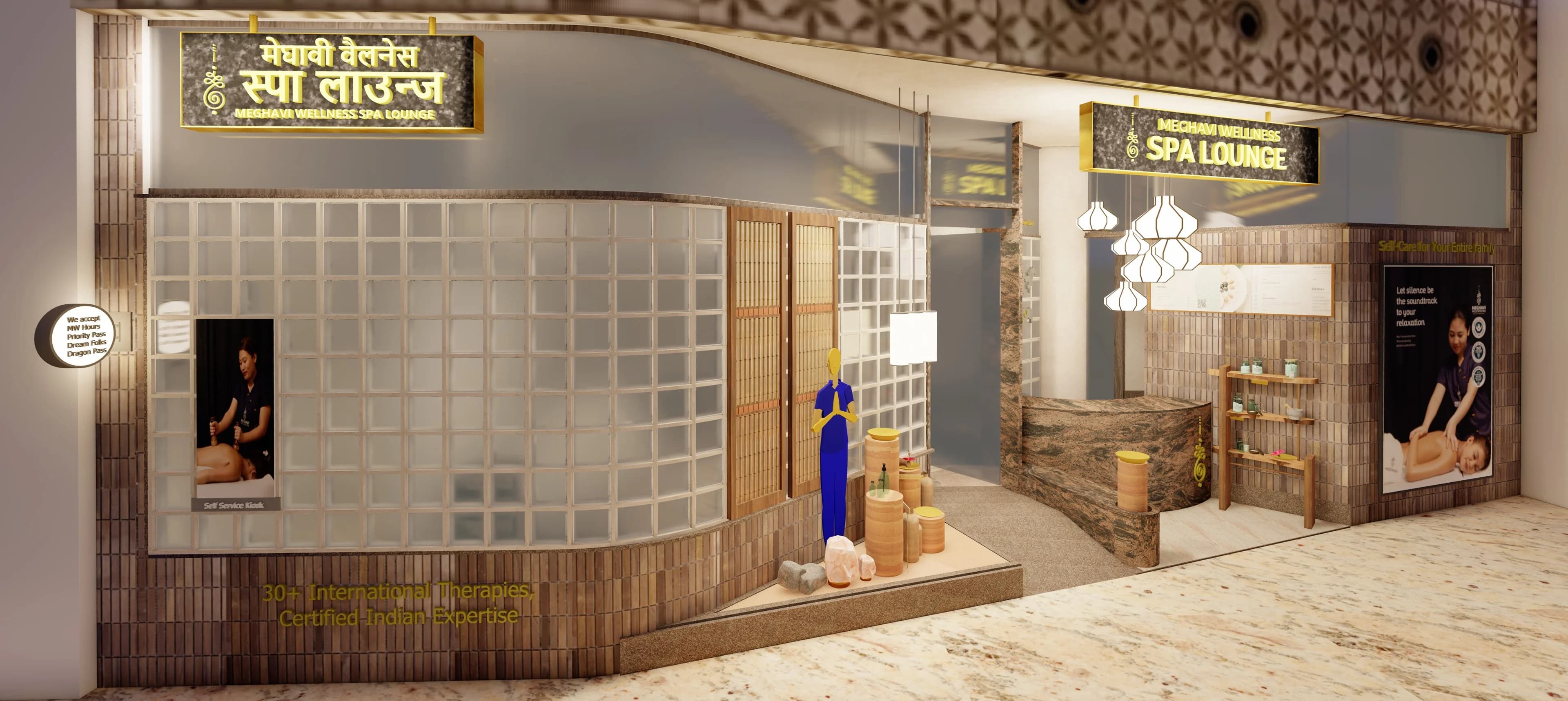 Meghavi Wellness, Spa Lounge at T2 Domestic Airport, Mumbai - Image 1