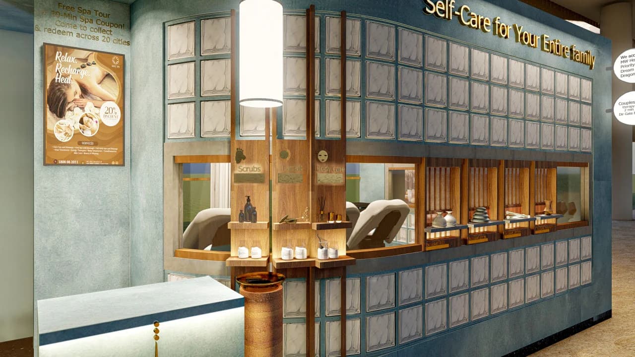 Meghavi Wellness Spa, Kiosk at T2 Domestic Airport, Mumbai - Image 6