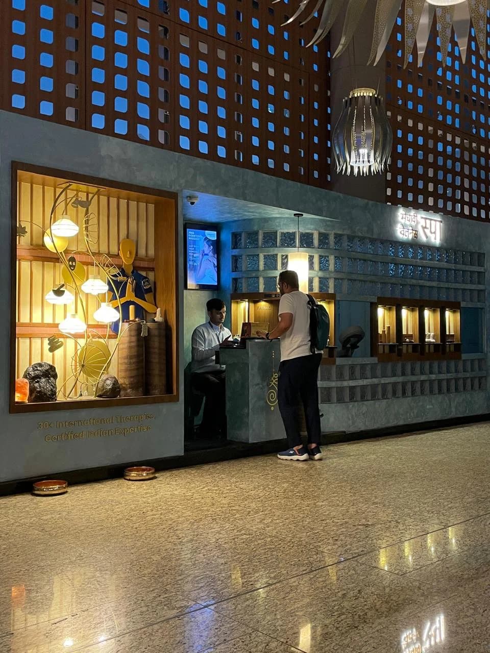 Meghavi Wellness Spa, Kiosk at T2 Domestic Airport, Mumbai